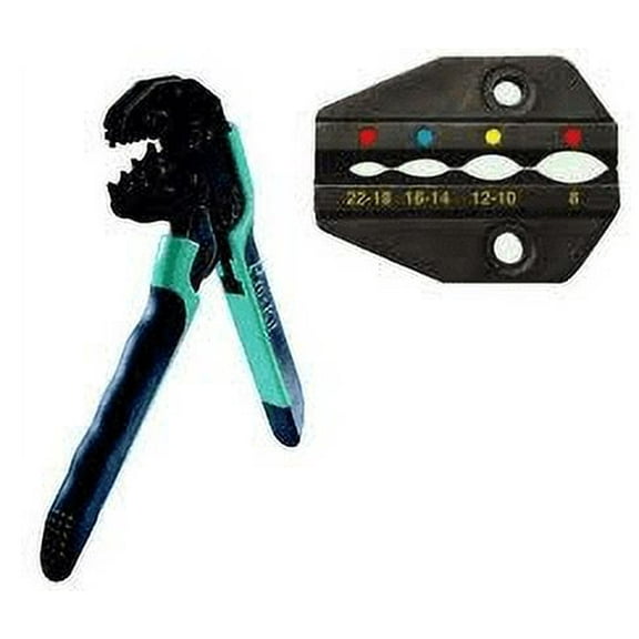 Eclipse Tools CrimPro Crimper with Insulated Terminal Die 22-8 AWG