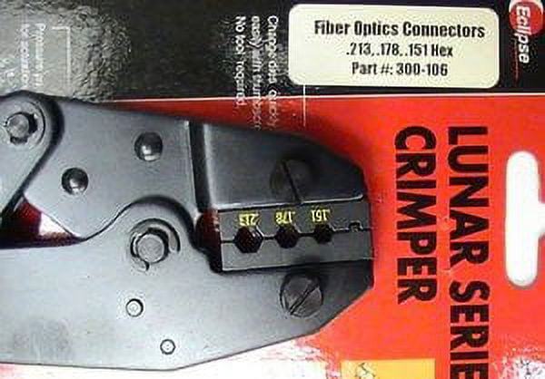 Eclipse Tools Crimper - SMA Fiber Optic Connectors - Walmart.com