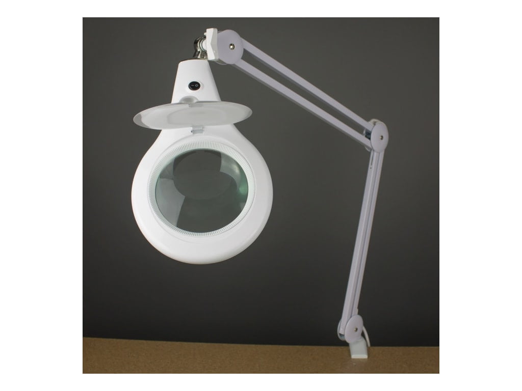Eclipse Tools MA-1209LA - LED Table Clamp Magnifier Lamp, 110V