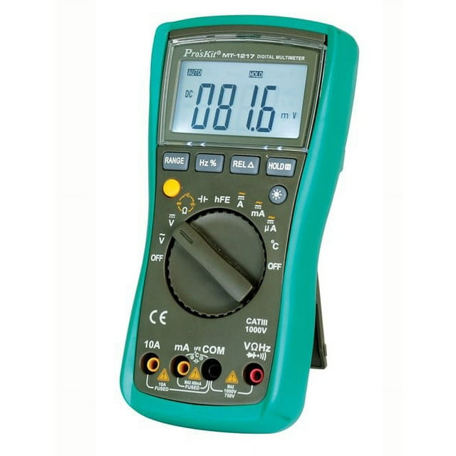 Eclipse Tools MT-1217 3 3-4 Digits Auto Ranging Digital Multimeter ...