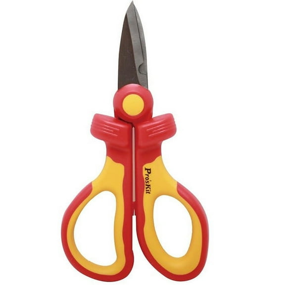 Eclipse Tools SR-V336 VDE 1000V Insulated Electricians Scissors - 6.5"