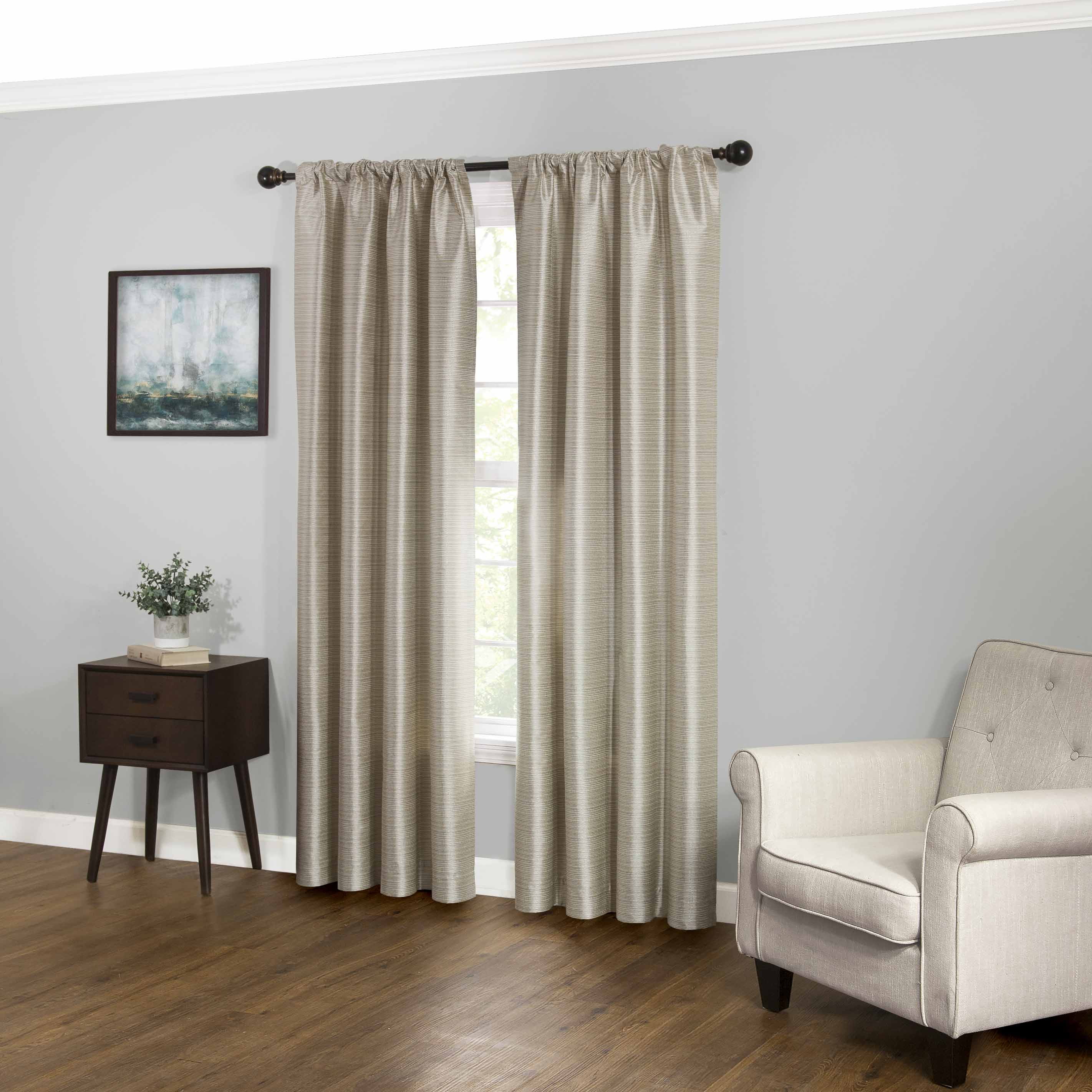 Eclipse Ludlow Fashion Blackout Window Curtain - Walmart.com