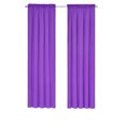 thumbnail image 1 of Eclipse Tricia Room Darkening Curtain Panel Pairs, Purple, 1 of 6