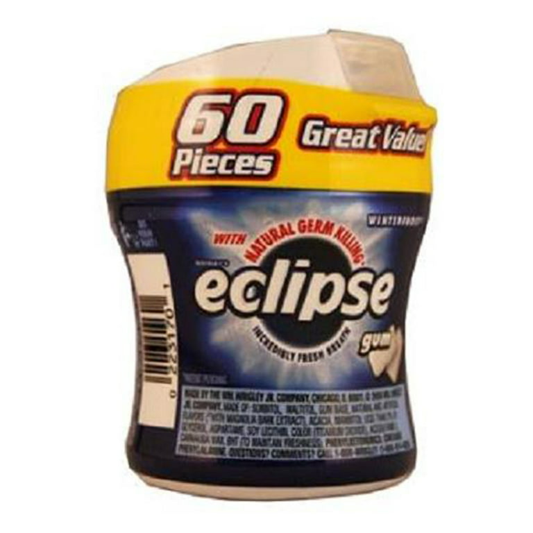 Eclipse Big E Gum Variety Pack - 4 pack, 60 pieces each