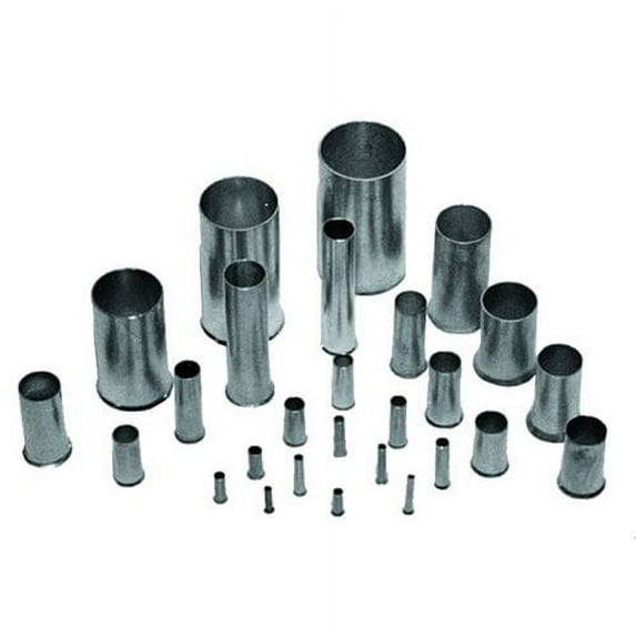 Eclipse Wire Ferrule, Uninsulated, AWG 18, 10 mm Long, Sold 1000 / Zack pack (701-049)
