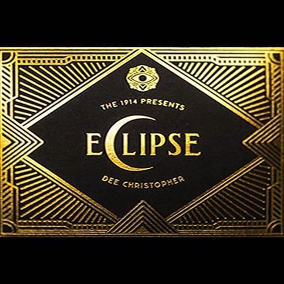 Eclipse by Dee Christopher Magic Tricks  ESP Card Prediction (Gimmicks and Online Instructions) Magia Close Up Illusions Prop