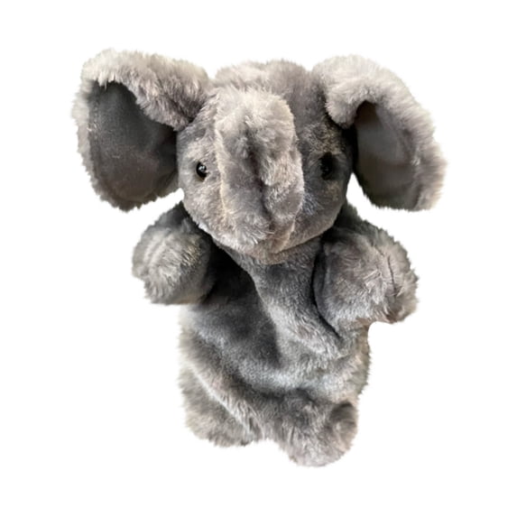 EclipseJewels Animal Hand Puppet Plush - 9.8 Inch Large Single Glove Toy for Kids Cat Cow Lion Early Education Supplies for Kindergarten,G