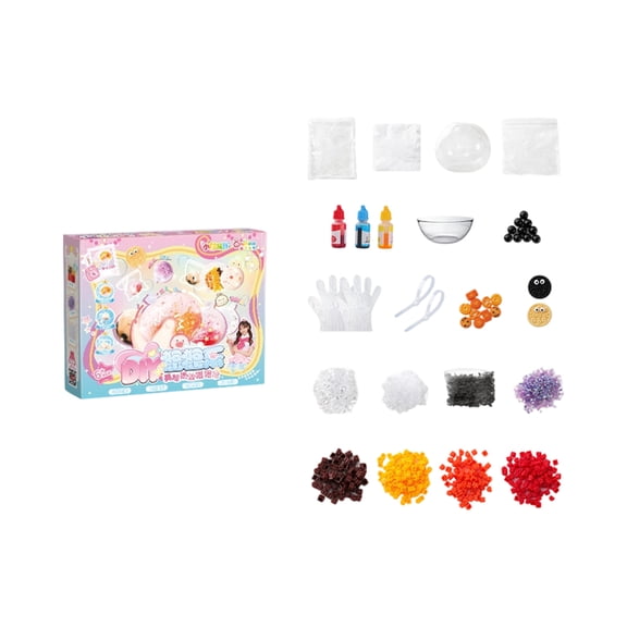 EclipseJewels DIY Squishy Toys Kit - Silicone Creative Handmade Stress Relief Toy, Make Your Own Sensory Fidget, Custom Butter Squishy Ball Craft Set,A