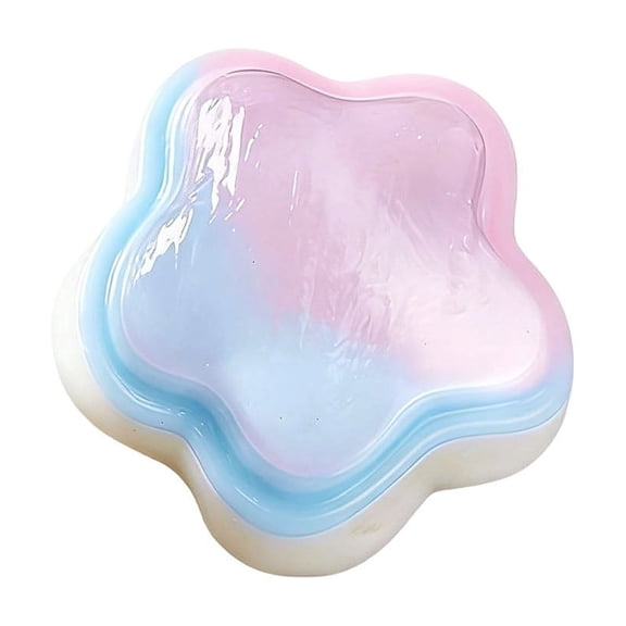 EclipseJewels Gradient Star Squishy Toy, Soft Slow Rebound Stress Relief, Colorful Sensory Toy for Anxiety Relief,A