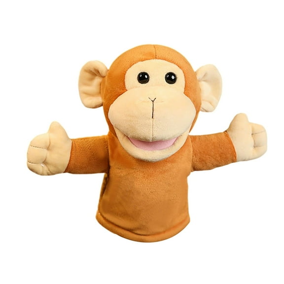 EclipseJewels Interactive Hand Puppet Doll - Plush Toy Can Open Mouth and Move Soft Stuffed Animal for Parent-Child Fun Activity,M