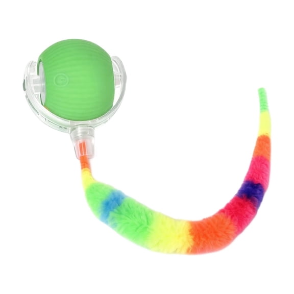 EclipseJewels Interactive Pet Wobble Ball for Dogs & Cats, Durable Self-Playing Toy for Boredom Relief, Exercise & Play, Indoor Fetch Toy, Green