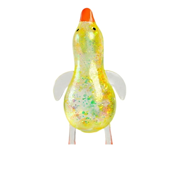 EclipseJewels Mini Animal Squishy Toy Set, Soft Slow Rebound Stress Relief, Fun Sensory Toys, Random Colors,Yellow