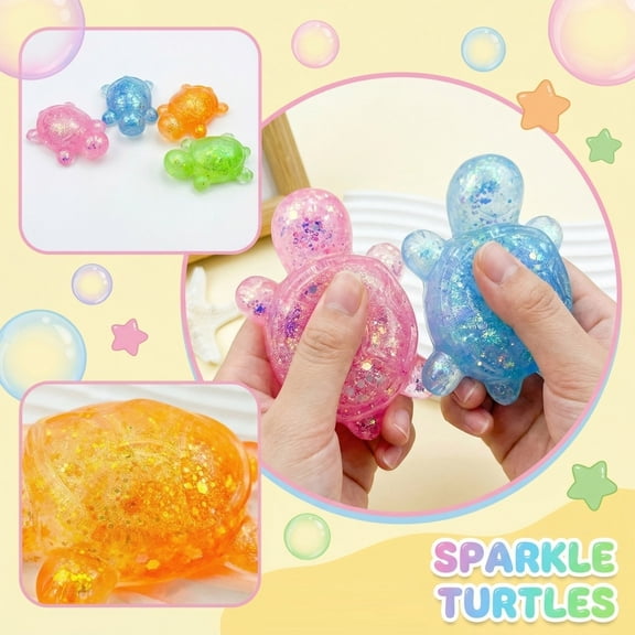 EclipseJewels Squeezable Stress Relief Squishy Toy - Meets Tactile Needs for Tension Anxiety, Slow Rising Fidget Soft Sensory Toy for Adults Kids,Orange