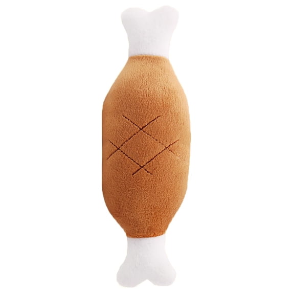 EclipseJewels Vegetable & Fruit Plush Dog Toy – Squeaky Soft Toy for Small Dogs, Assorted Produce Shape Puppy Toy with Squeaker, Cute Pet Toy for Play,Khaki