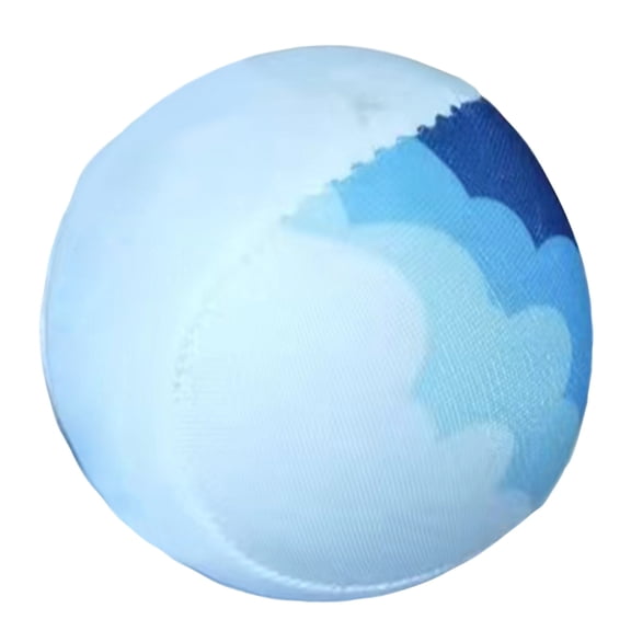 EclipseJewels Water Skipping Ball – Blue Pattern Grip Bounce Ball, Pool Toy for Swimming Pool, Beach Lake River, Awesome Pool Party Game and Water Ball Fun, Durable Pool Balls for Kids