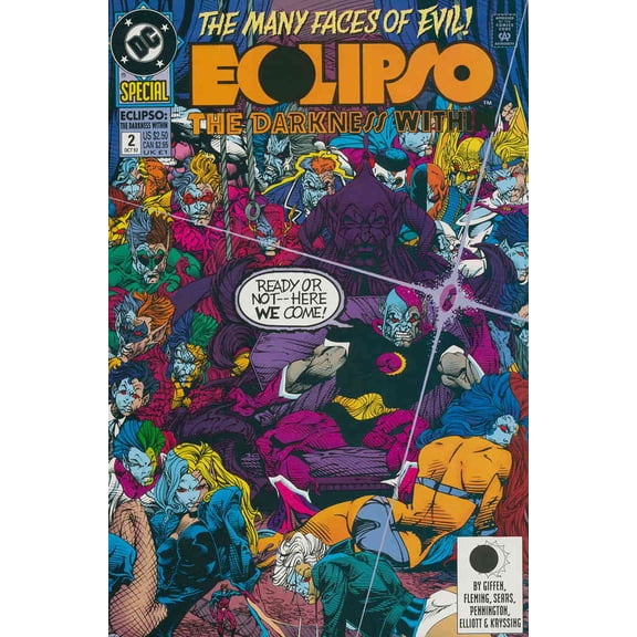Eclipso: The Darkness Within #2 VF ; DC Comic Book