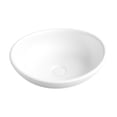 thumbnail image 1 of Eclisse Crisp White Vitreous China 16 x 13 in. Oval Bathroom Vessel Sink, 1 of 4