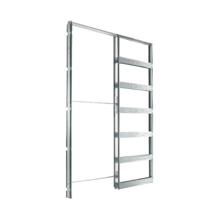 Eclisse Ekc3696 Pocket Door System Steel Frame Kit For 36" X 96" Doors - Silver