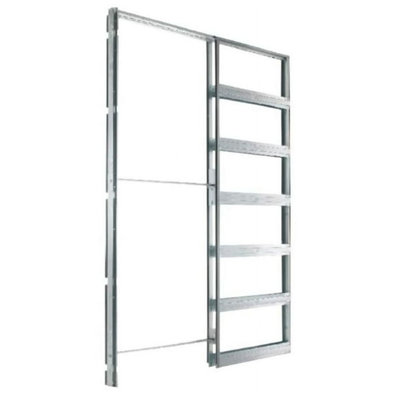 Eclisse Ekq2896 Pocket Door System Steel Frame Kit For 28" X 96" Doors - Silver