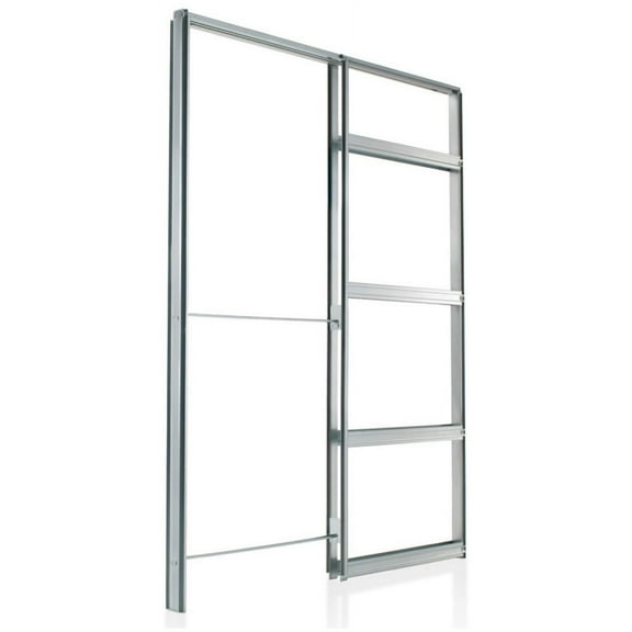 Eclisse Ekq3284 Pocket Door System Steel Frame Kit For 32" X 84" Doors - Silver