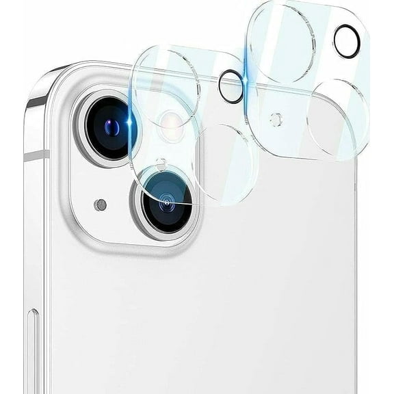 Eclytyku Eclytyku Camera Lens Protector for iPhone 15 6.1-inch & iPhone 15 Plus 6.7-inch,2-Piece Set,Tempered Glass Screen Film Protector,2 Total Count
