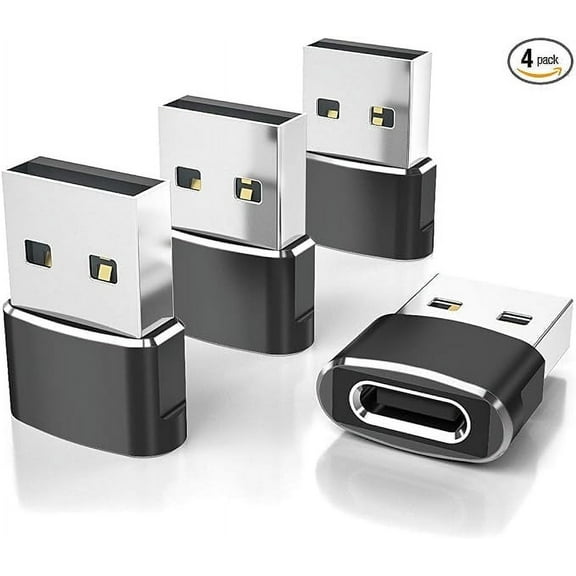 Eclytyku USB C to USB Adapter Cable Connector, Converter for Apple Watch Ultra iWatch 8 7,iPhone 15 14 13 12 Pro Max Plus,Airpods,iPad 9 10 Air 5 Mini 6,Car,Samsung Galaxy S23 S24,1 Count