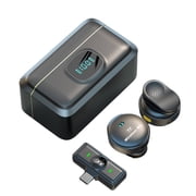 Eclytyku Wireless Dual Mic System   Intelligent Noise Cancellation, Real-Time Monitoring & Extended Battery Life