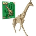 thumbnail image 1 of Eco 3D Wooden Puzzle - Giraffe by Deluxebase. DIY Safari Animal Craft Kit for Kids. Sustainable Toy, 1 of 6