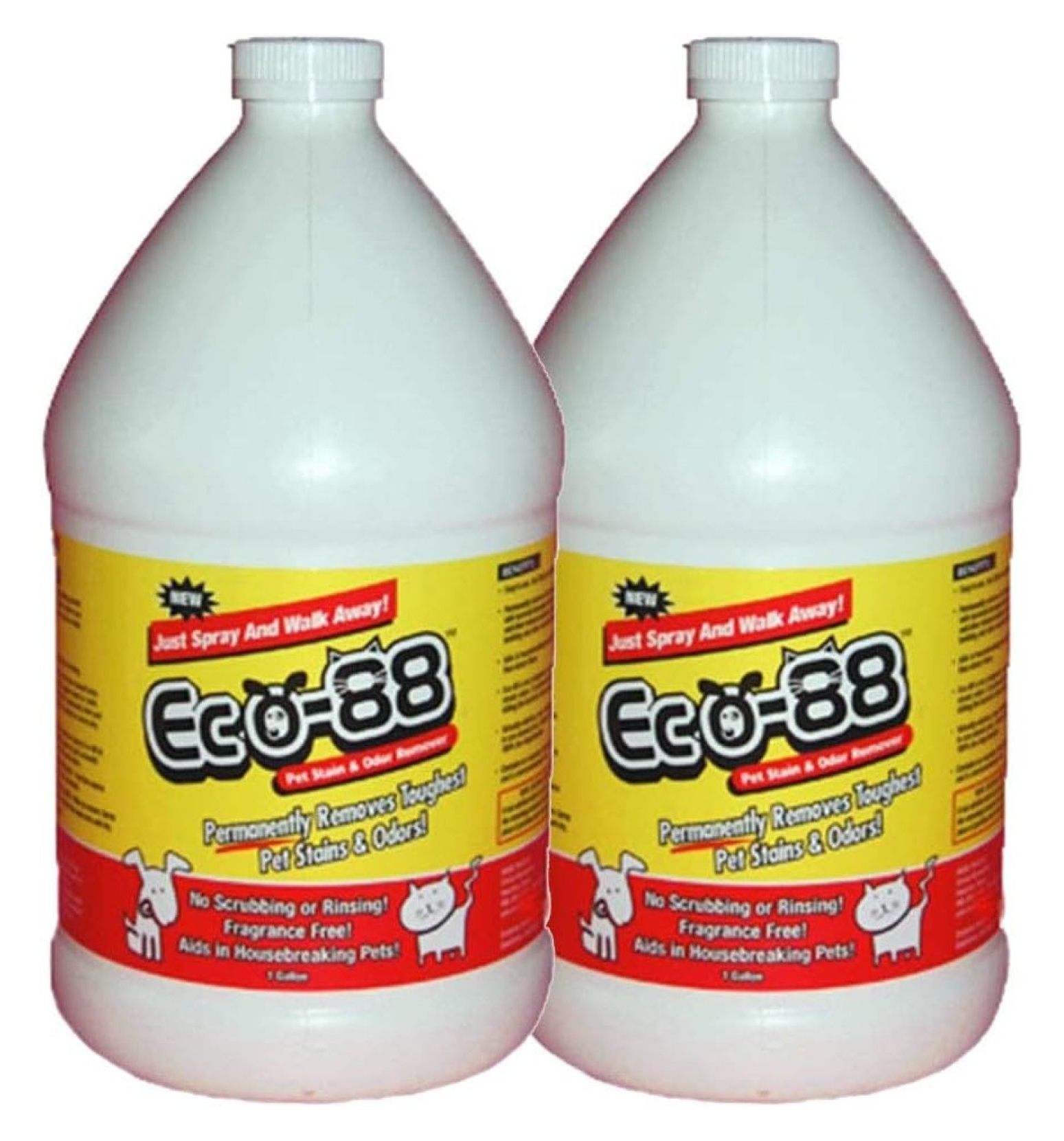 Eco88 Pet Stain & Odor Remover Two Gallon Refill