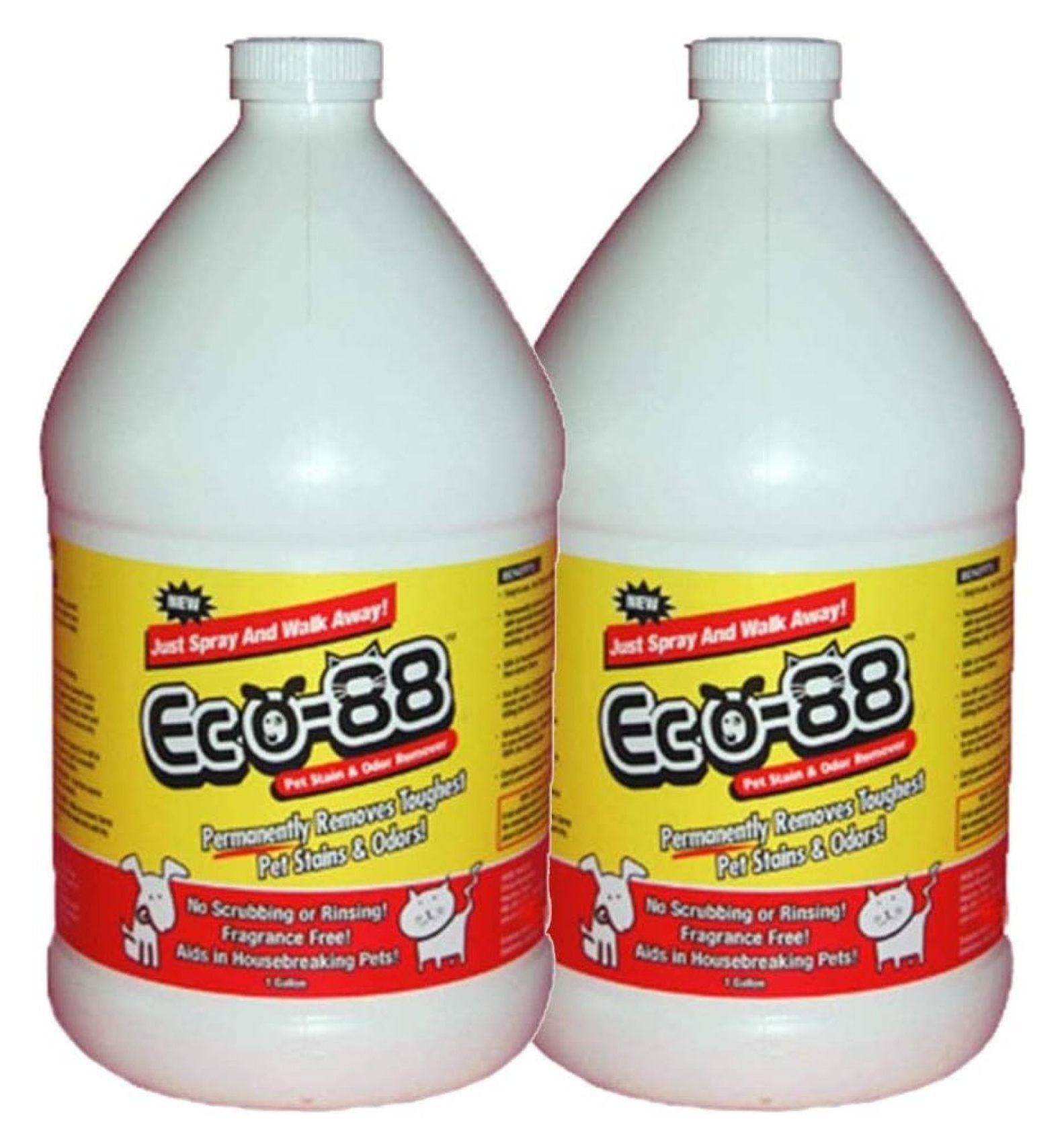 Eco88 Pet Stain & Odor Remover Two Gallon Refill