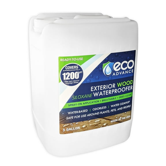 Eco Advance Wood Siloxane Waterproofer, Ready-to-Use, 5 Gallon