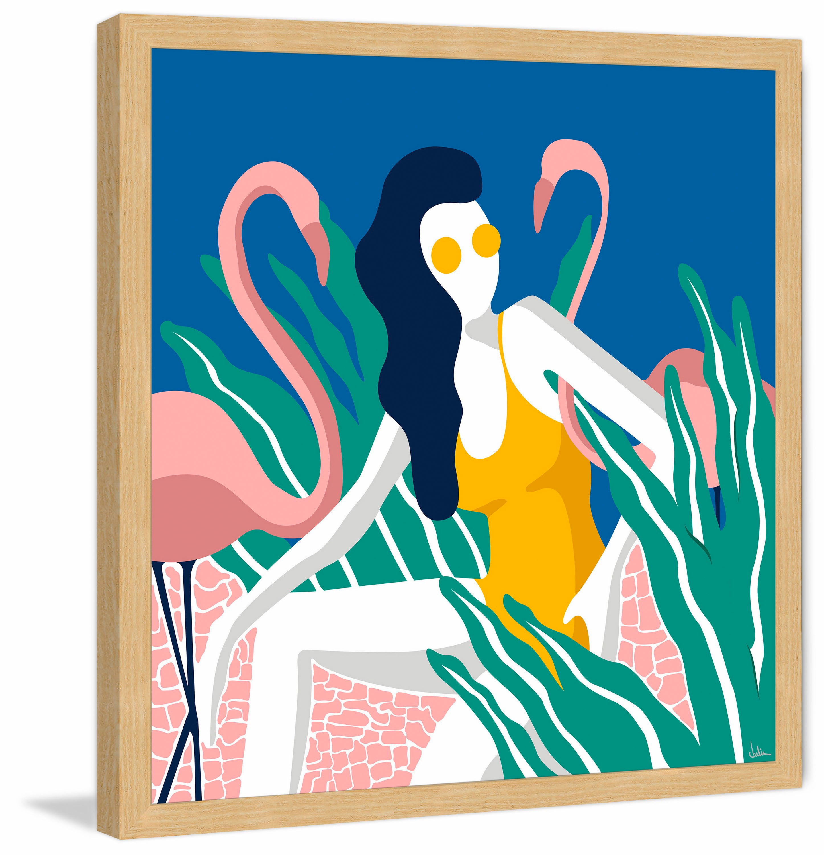 Eco Adventures Framed Painting Print