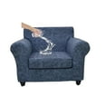 thumbnail image 1 of Eco-Ancheng 2 Piece Sofa Cover Printed Armchair Couch Cover Stretch Sofa Slipcover with Individual Cushion Covers Furniture Protector for Living Room Chairs with Elastic Bottom, Armchair,13, 1 of 7