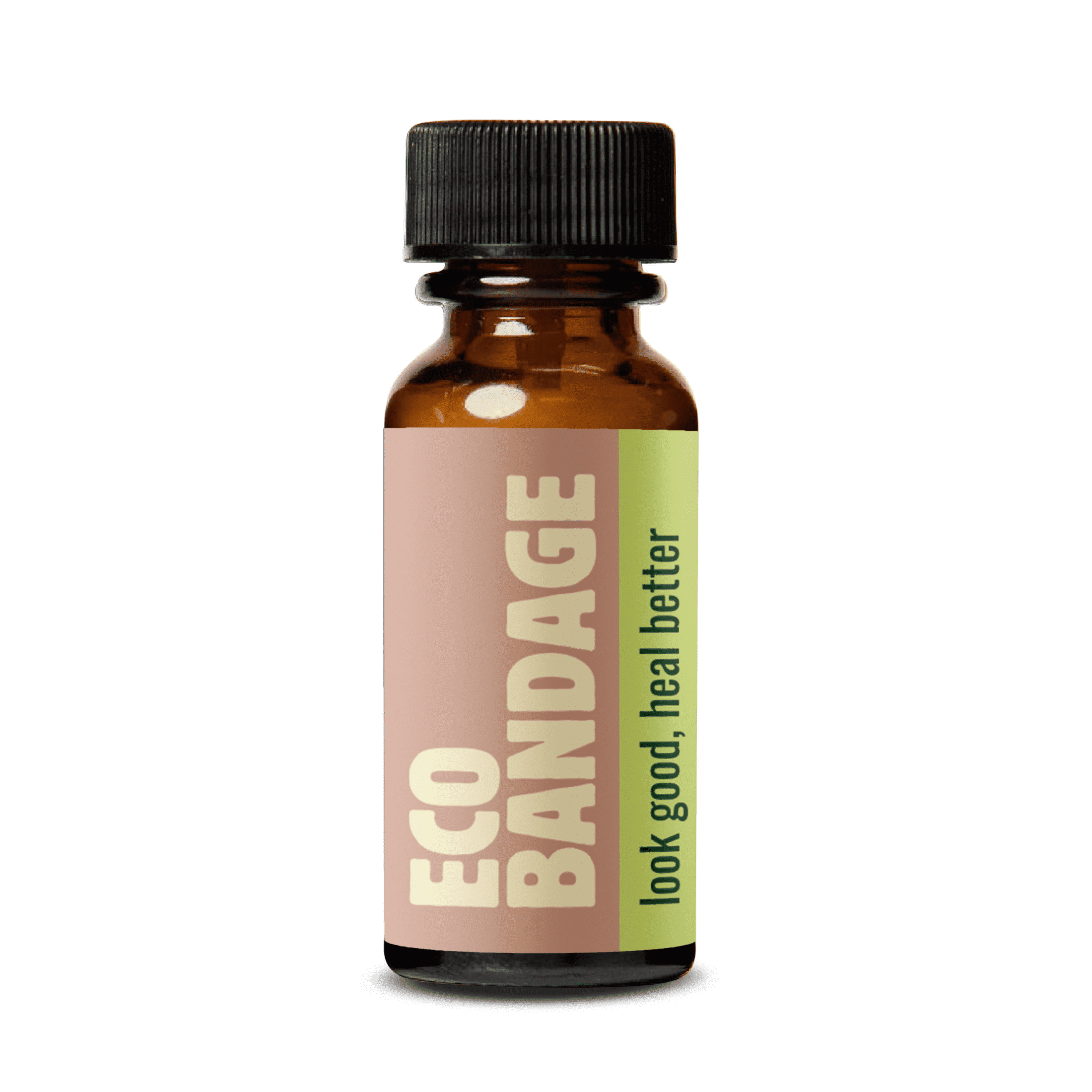 Eco Bandage Concealing Waterproof Liquid Bandage, Sand - Light Skin Tone, 0.3 fl oz