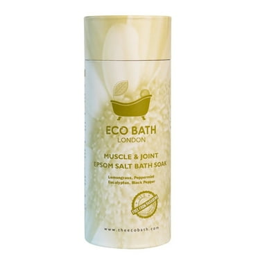 Eco Bath London Muscle & Joint Pain Epsom Salt Bath Soak with Magnesium Sulfate - 2.20 lbs