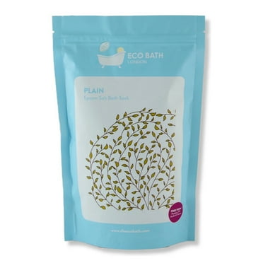 Eco Bath London Plain Epsom Salt Bath Soak - Pouch | 1.1 LB  2.2 LB