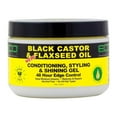 thumbnail image 1 of Eco Black Castor & Flaxseed Oil 48 Edge Gel 11oz,Pack of 2, 1 of 3