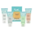 thumbnail image 1 of Eco Botanics Hotel Soaps and Toiletries Bulk Set | 1-Shoppe All-In-Kit Amenities for Hotels | 0.85oz Hotel Shampoo & Conditioner, Body Wash, Body Lotion & 0.89oz Bar Soap Travel Size | 150 Pieces, 1 of 9