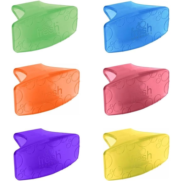 Eco Bowl Clip 2.0 Air Freshener, Sample Pack (Box of 6)