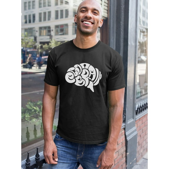 Eco Brain Cool Street Doodle Tee Men's -Image by Shutterstock