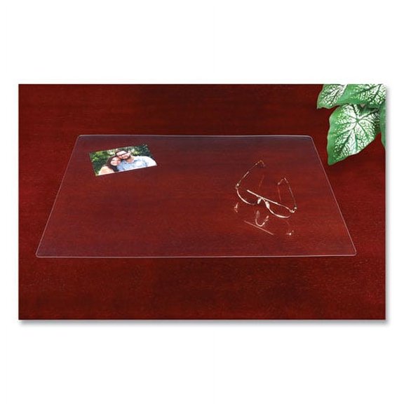 Eco-Clear Desk Pad with Antimicrobial Protection, 17 x 22, Clear | Bundle of 2 Each