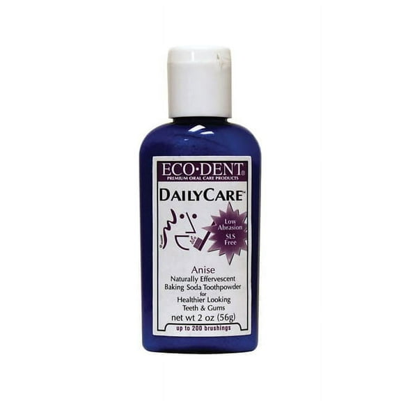 Eco-Dent Toothpowder Daily Care - Anise - 2 oz