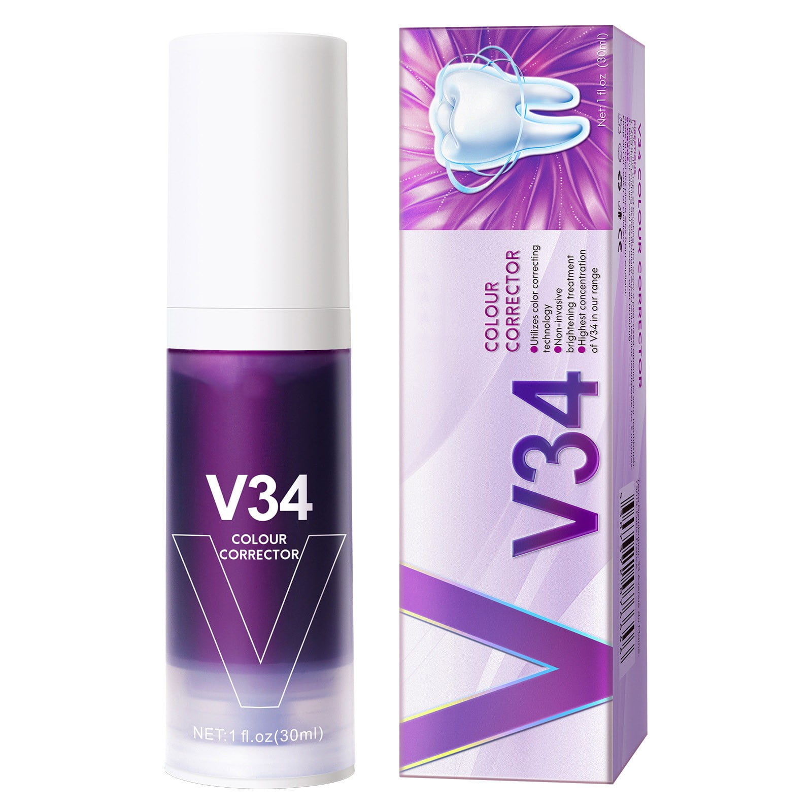 Eco Dot4gen Stain Removal ning Toothpaste Bleeding Gums Toothpaste Tube