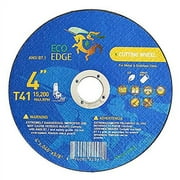 Eco Edge 3-Pack 4-Inch Cut Off Wheel Aluminum Oxide Double Reinforced Cutting Disc Size  4"x0.040" 5/8" Arbor For Angle Grinder, Ultra Thin Superior Cutting Wheels