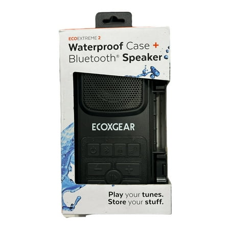 Eco Edge VIPRB-GDI-EX3W210 Floating Bluetooth Portable Speaker, Black
