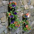 thumbnail image 1 of Eco-Fabric 3 Pocket Vertical Hanging Garden Grow Bag - Breathable Non-Woven Vertical Planter, 1 of 5