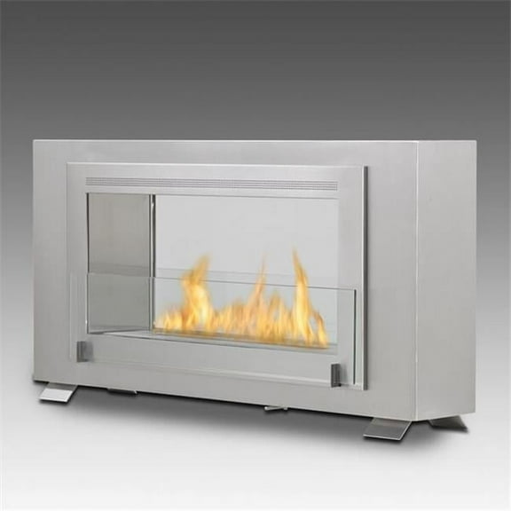 Eco-Feu WS-00133-SS Montreal 2 Sided Burner, Stainless Steel