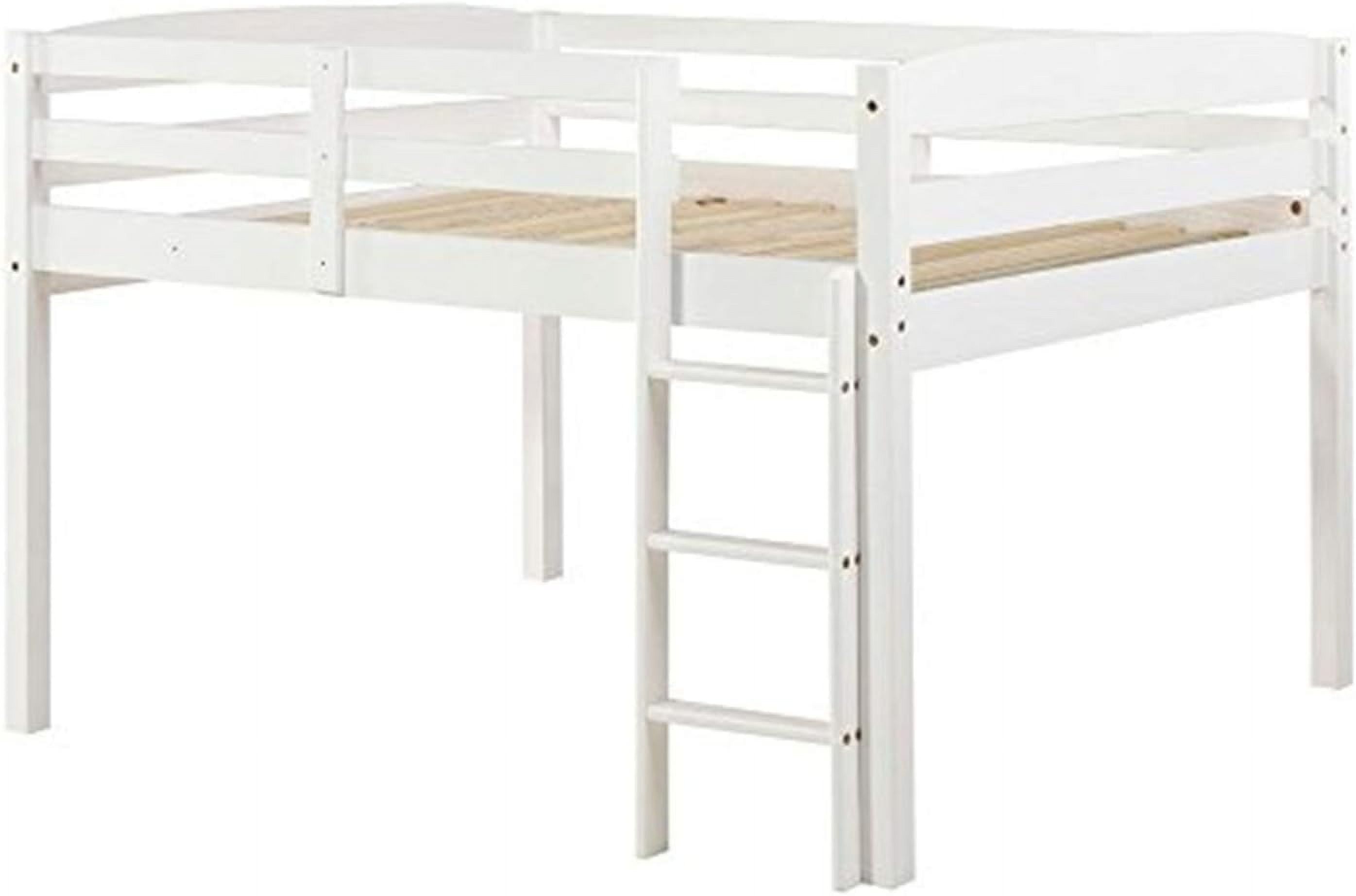 Eco-Flex Furniture T1303F Concord Full Size Junior Loft Bed - White - image 1 of 6