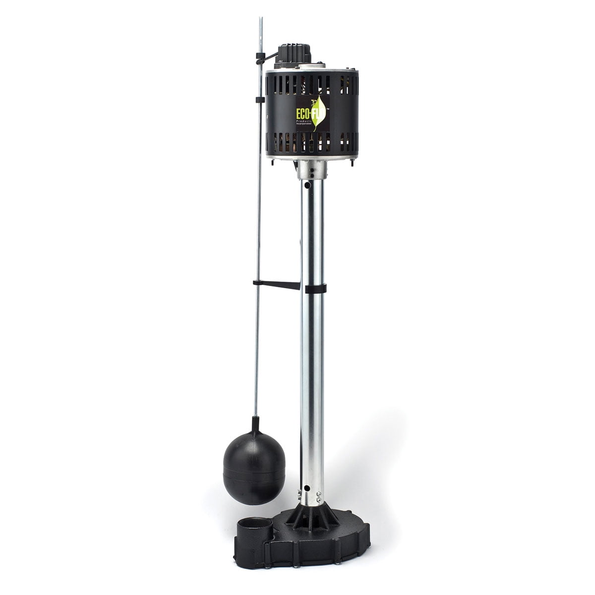 Eco-Flo EPC33 1/3 HP 3480 GPH Cast Iron Column Pedestal Sump Pump & Float Switch