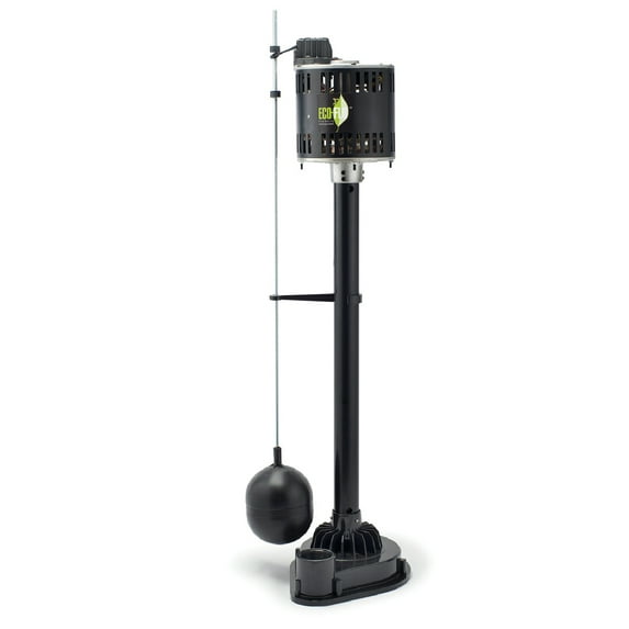 Eco Flo EPP33 1/3 HP Column Style 3000 GPH Sump Pump